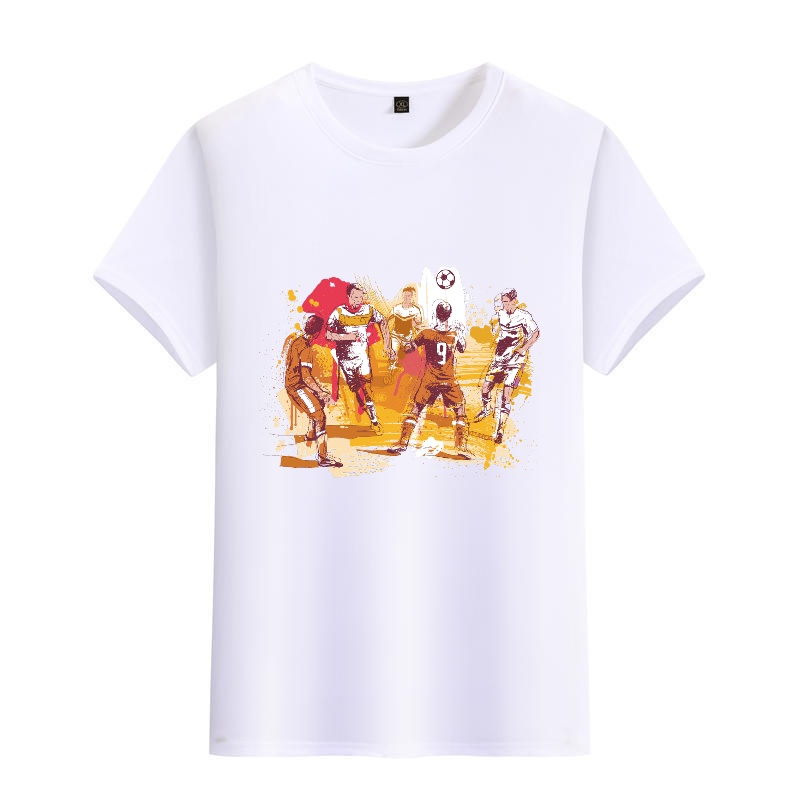 Men's Black Round-Neck Short-S - Street Fashion Theme incelemesi ve fiyatı