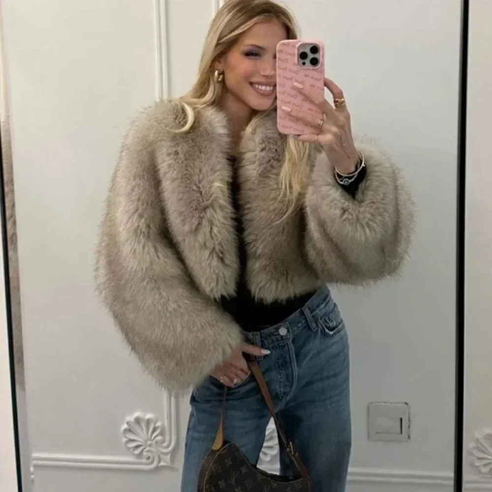 OFTBUY Faux Fur Jacket Women S - Street Fashion Week incelemesi ve fiyatı