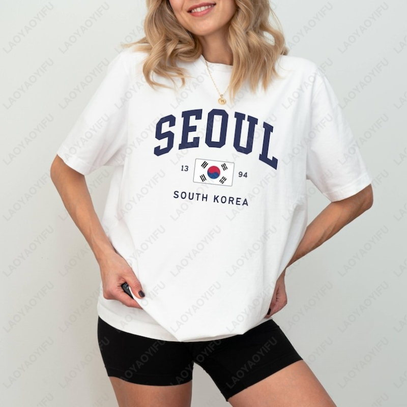 Seoul South Korean Flag Unisex - Street Fashion Of Seoul incelemesi ve fiyatı