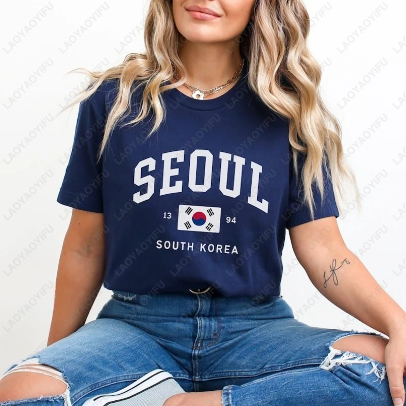 Seoul South Korean Flag Unisex - Street Fashion Of Seoul incelemesi ve fiyatı