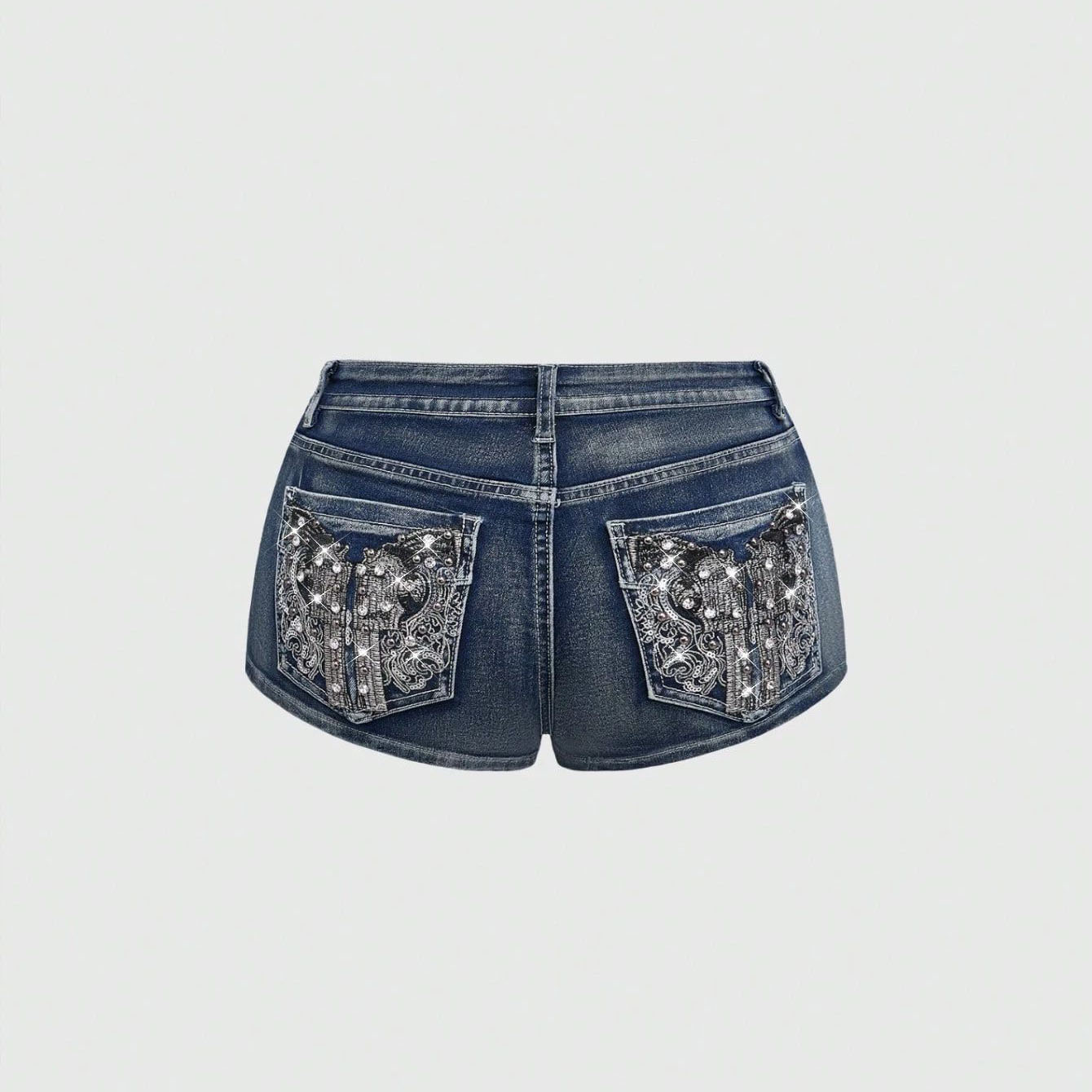 Summer Rhinestone Embroidered  - Street Fashion Hot incelemesi ve fiyatı