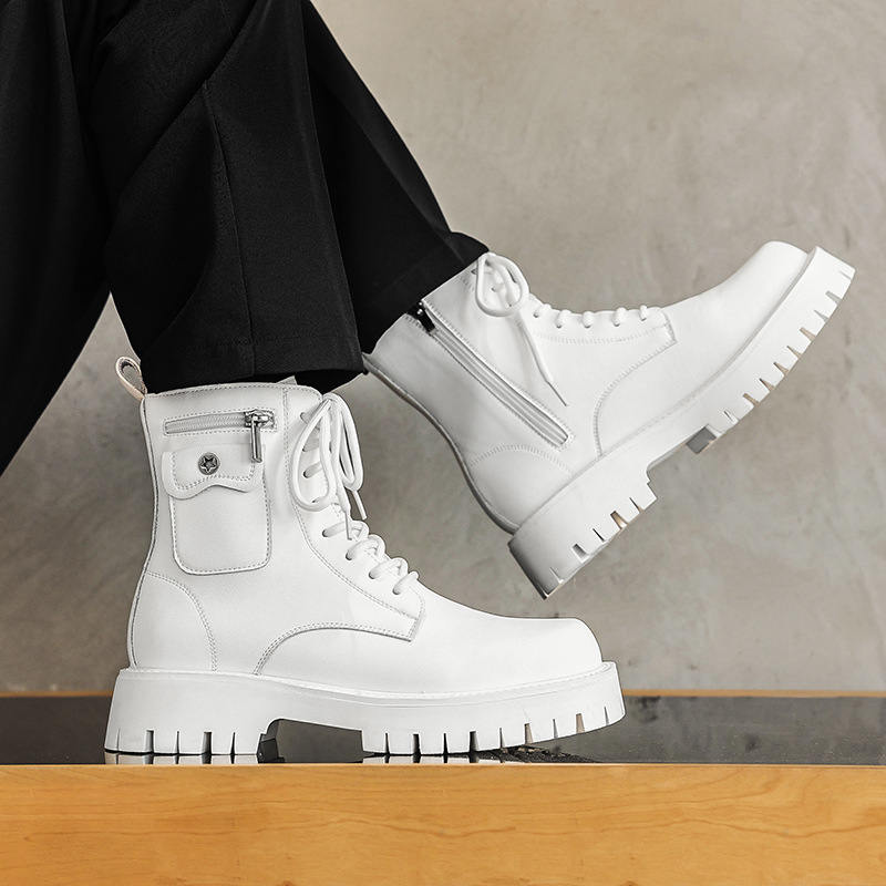 2025 Trend Men Boots Sneakers  - Street Fashion Punk incelemesi ve fiyatı