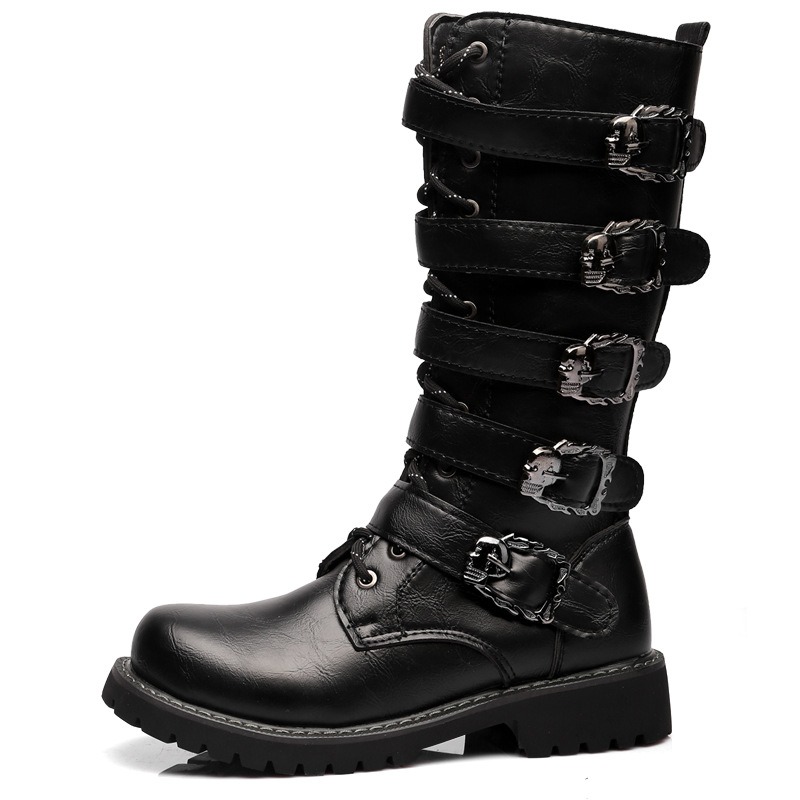 High Quality Men's Gothic Boot - Street Fashion Punk incelemesi ve fiyatı