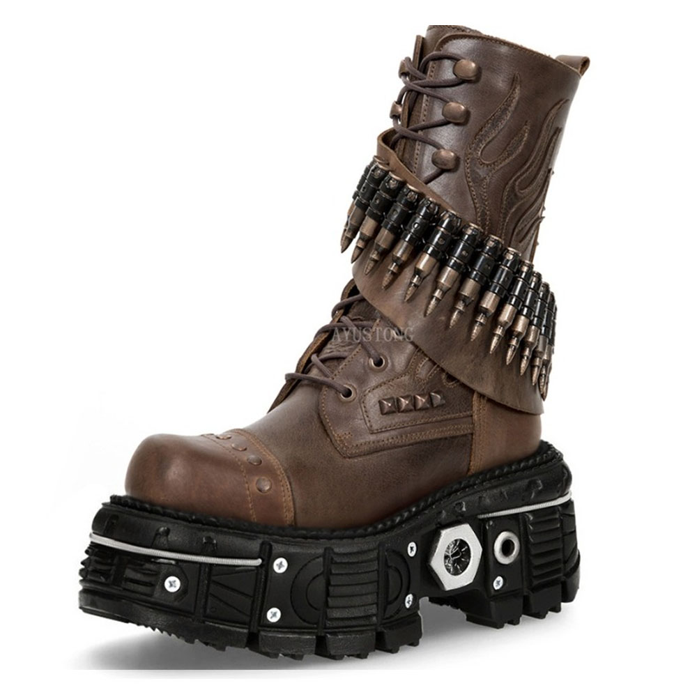 Fashion New Thick Sole Rivet B - Street Fashion Punk incelemesi ve fiyatı