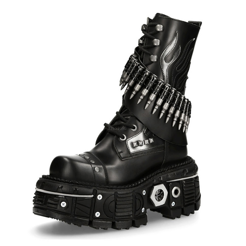 Fashion New Thick Sole Rivet B - Street Fashion Punk incelemesi ve fiyatı