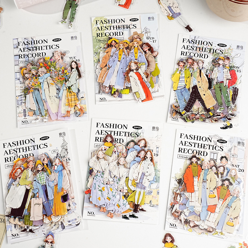 20Pcs/pack Fashion Girls Outfi - Street Fashion Theme incelemesi ve fiyatı
