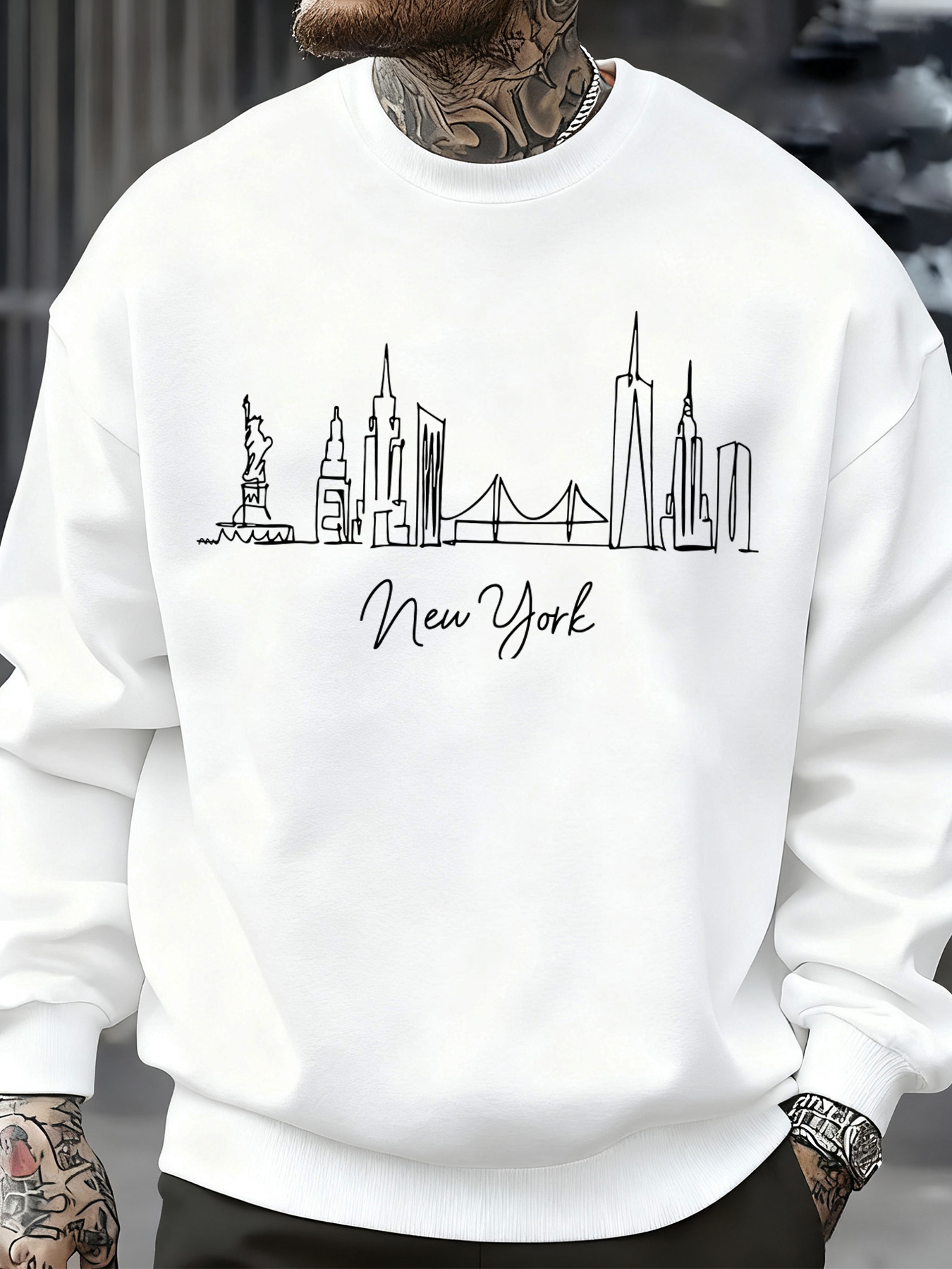 New York City Line Prints Men' - High Street Fashion New York incelemesi ve fiyatı