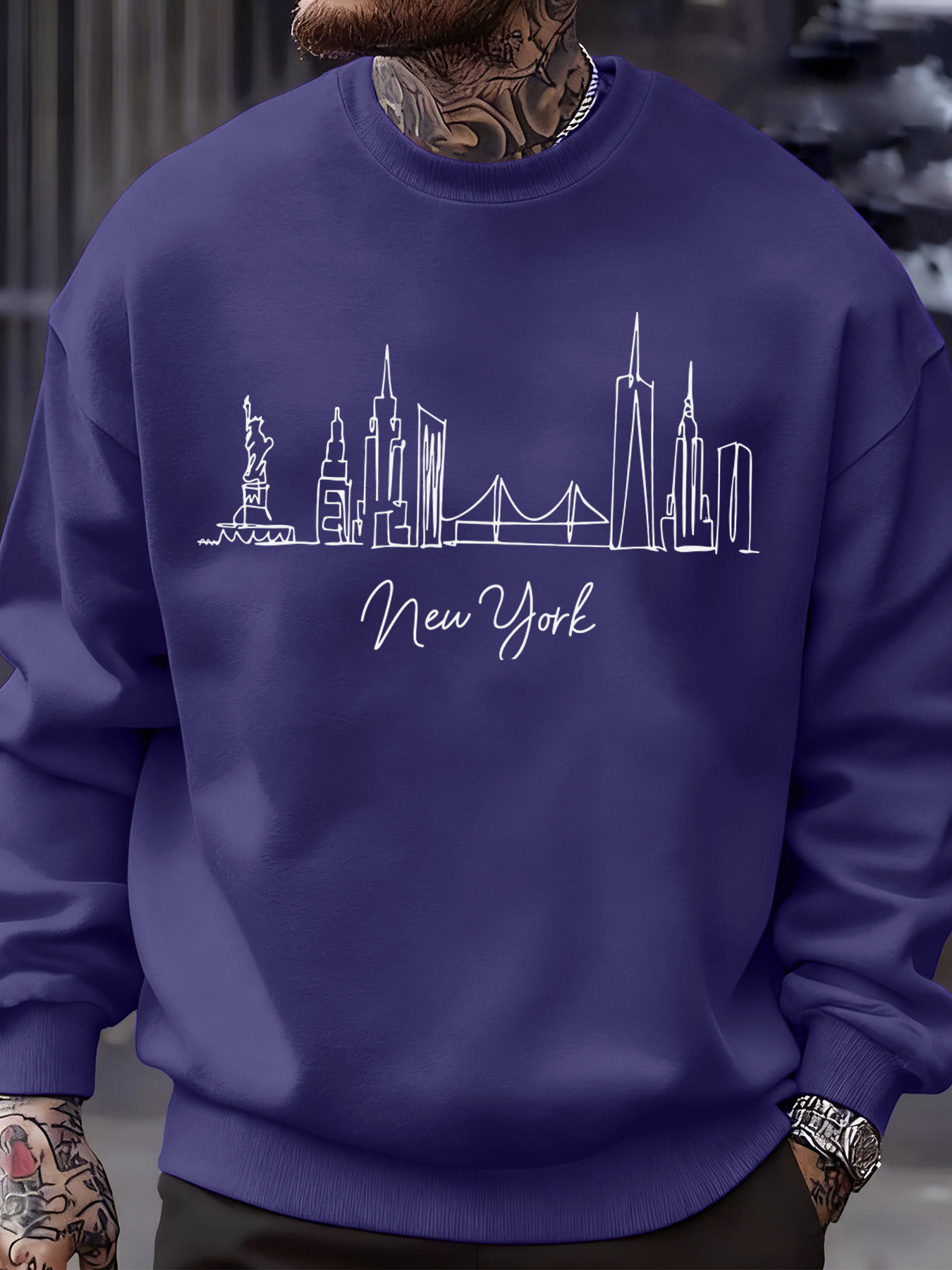 New York City Line Prints Men' - High Street Fashion New York incelemesi ve fiyatı
