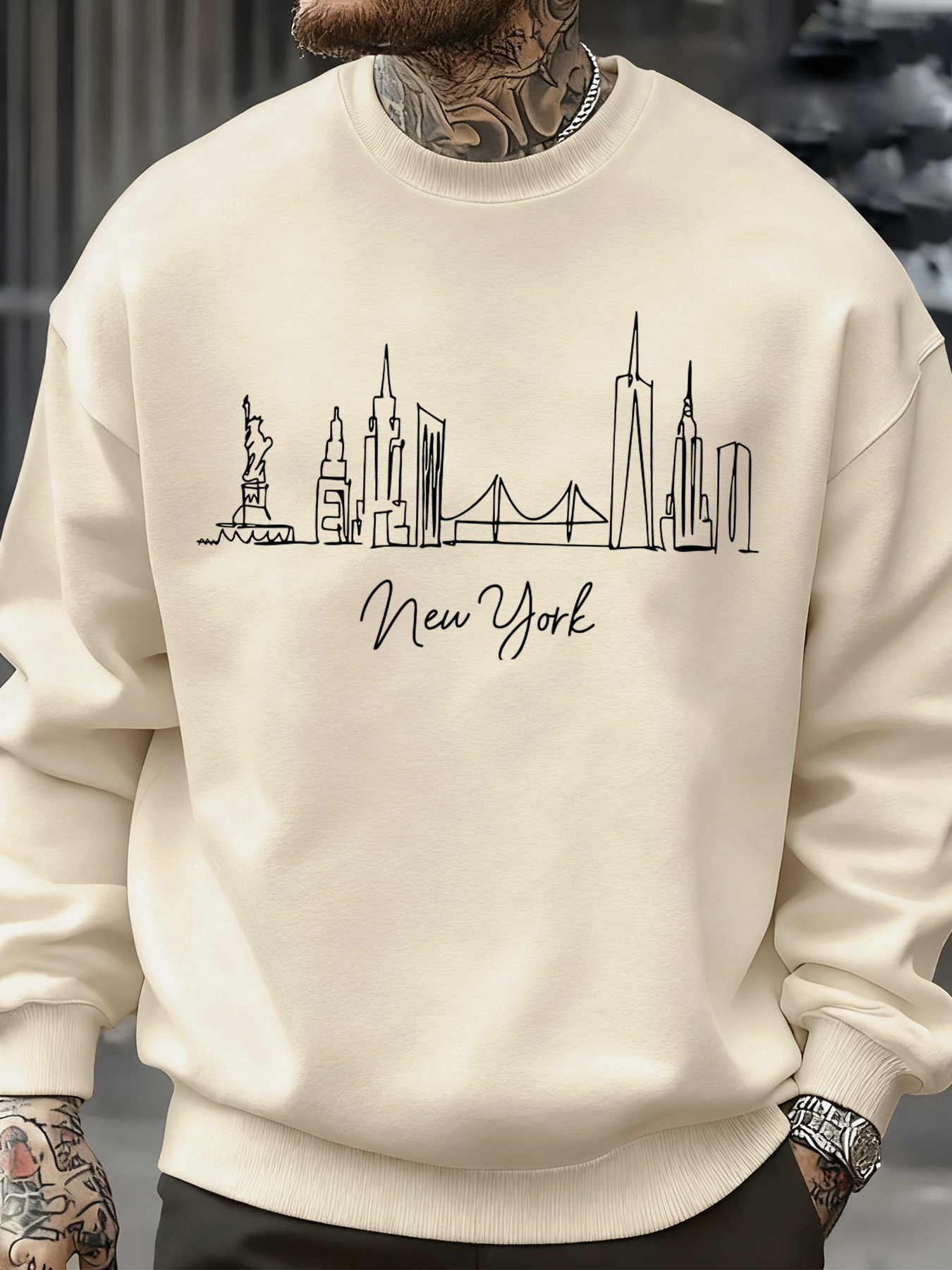 New York City Line Prints Men' - High Street Fashion New York incelemesi ve fiyatı