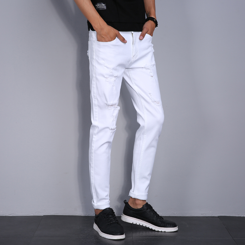 High Street Fashion Men Jeans  - Street Fashion In Korea incelemesi ve fiyatı