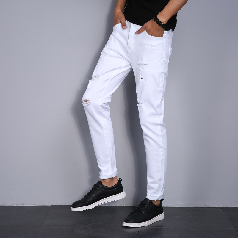 High Street Fashion Men Jeans  - Street Fashion In Korea incelemesi ve fiyatı