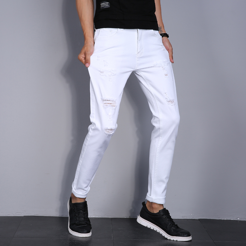 High Street Fashion Men Jeans  - Street Fashion In Korea incelemesi ve fiyatı