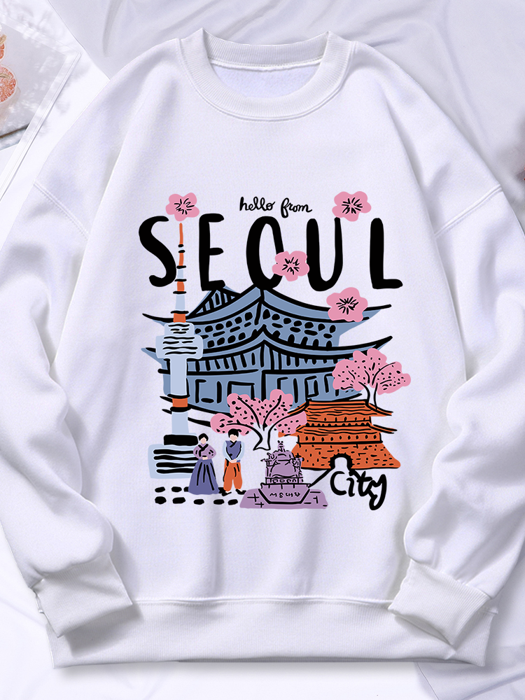 Seoul Beautiful Scenery Printi - Street Fashion Of Seoul incelemesi ve fiyatı