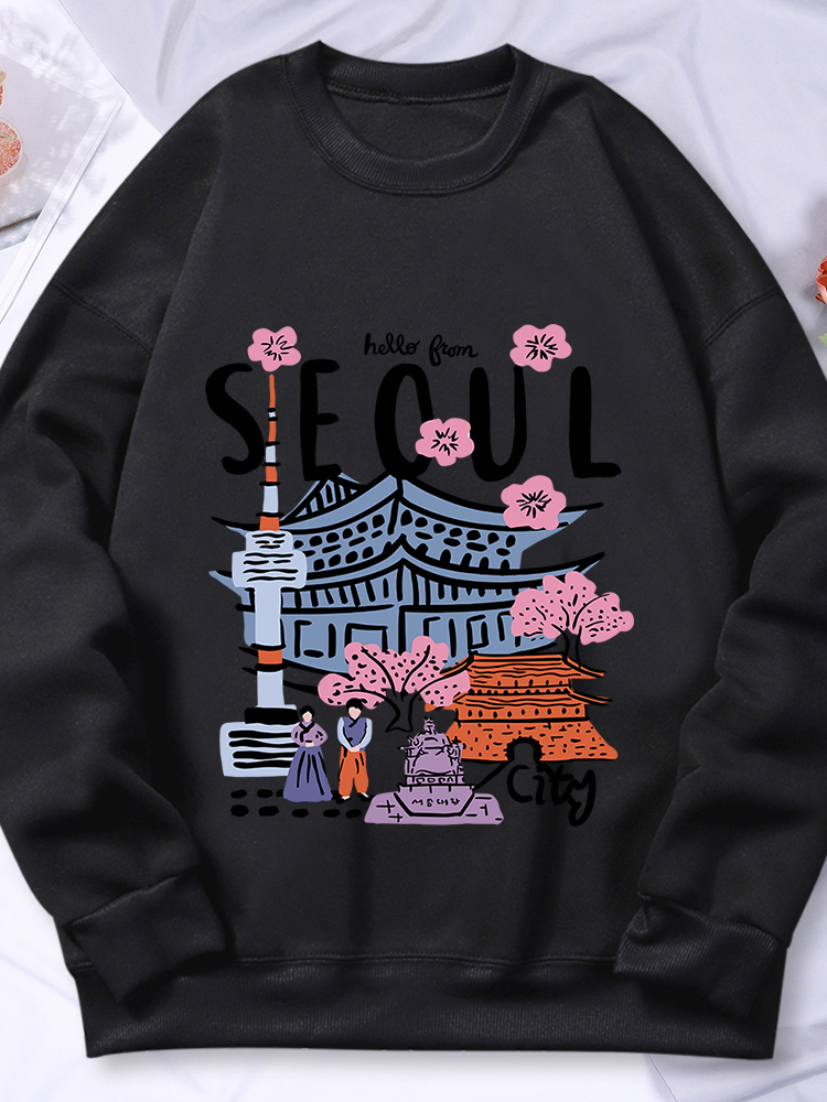 Seoul Beautiful Scenery Printi - Street Fashion Of Seoul incelemesi ve fiyatı