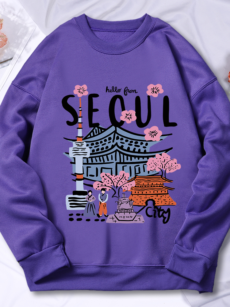 Seoul Beautiful Scenery Printi - Street Fashion Of Seoul incelemesi ve fiyatı