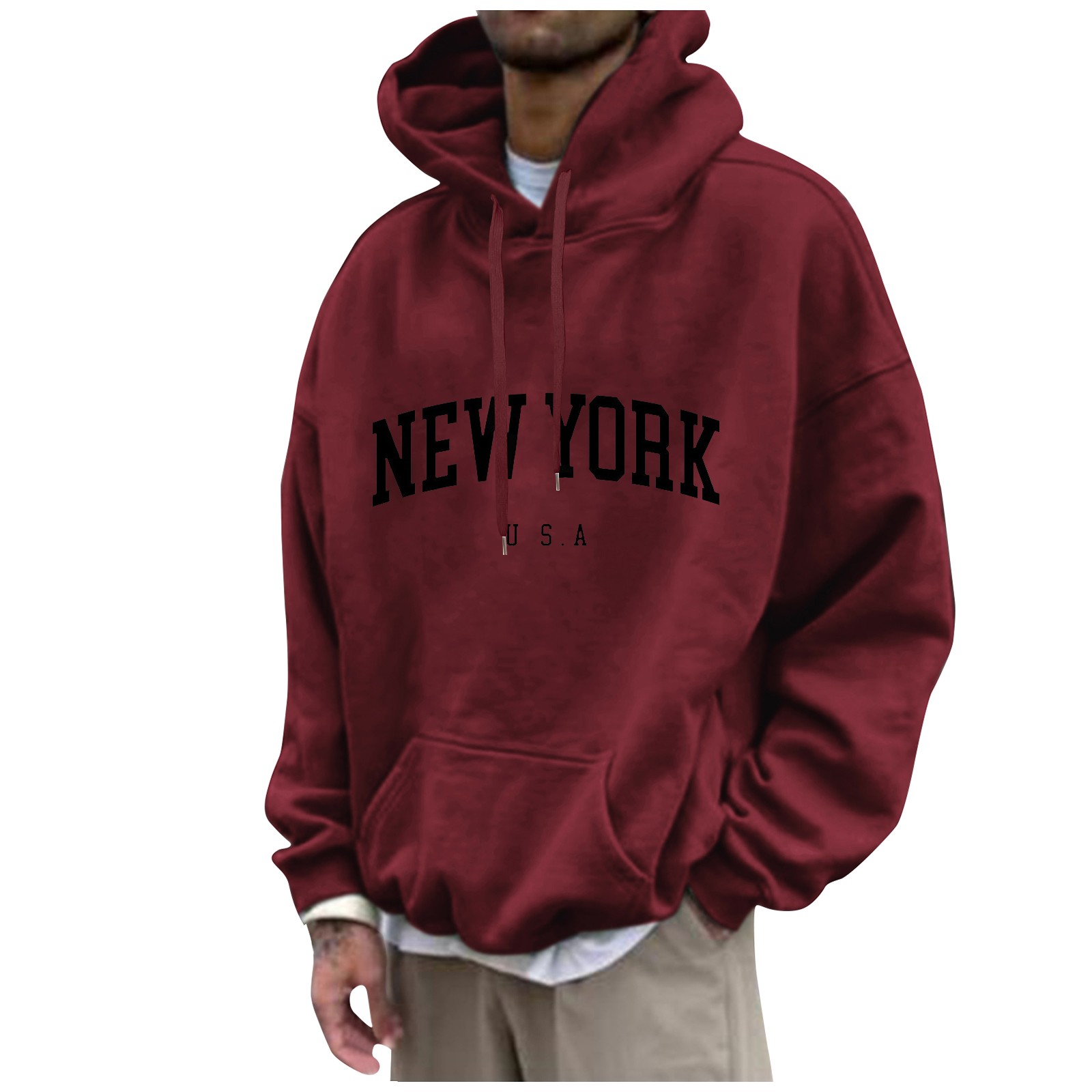 New York Print Mens Hoodies Fa - High Street Fashion New York incelemesi ve fiyatı