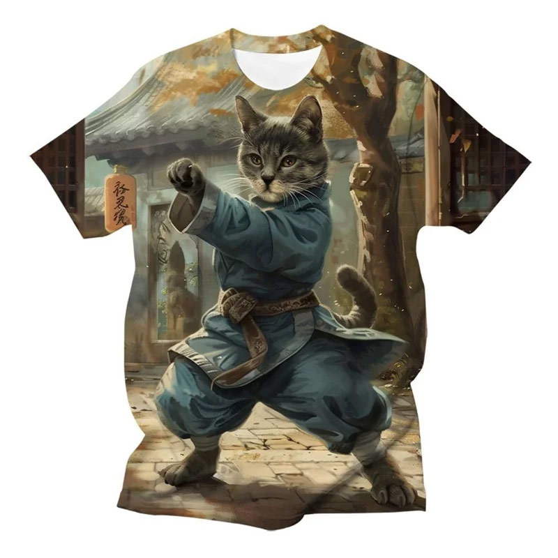 Fashion Funny Animal Cat Graph - Street Fashion Magazine incelemesi ve fiyatı