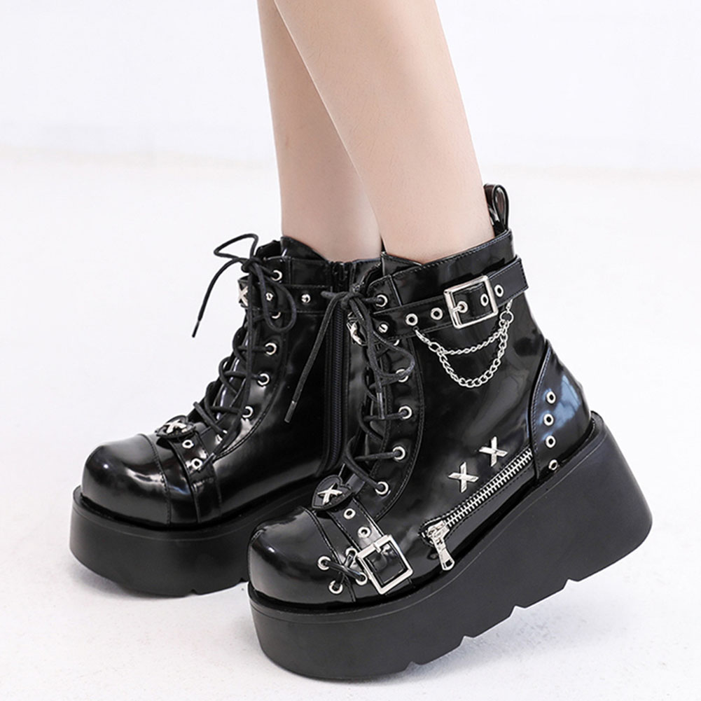 Brand New Ladies Goth Platform - Street Fashion Punk incelemesi ve fiyatı
