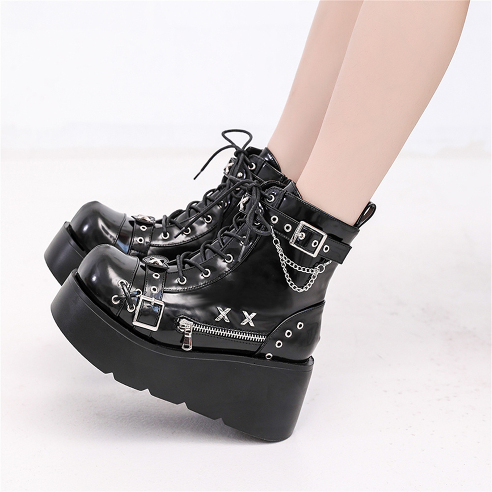 Brand New Ladies Goth Platform - Street Fashion Punk incelemesi ve fiyatı