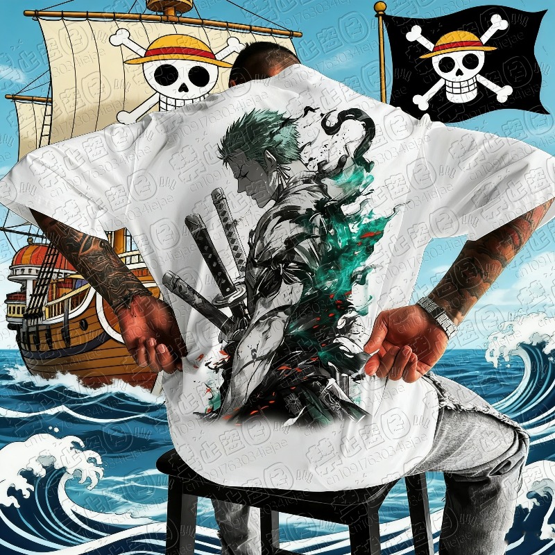 2026 One Piece Zoro Anime Men' - Street Fashion Magazine incelemesi ve fiyatı