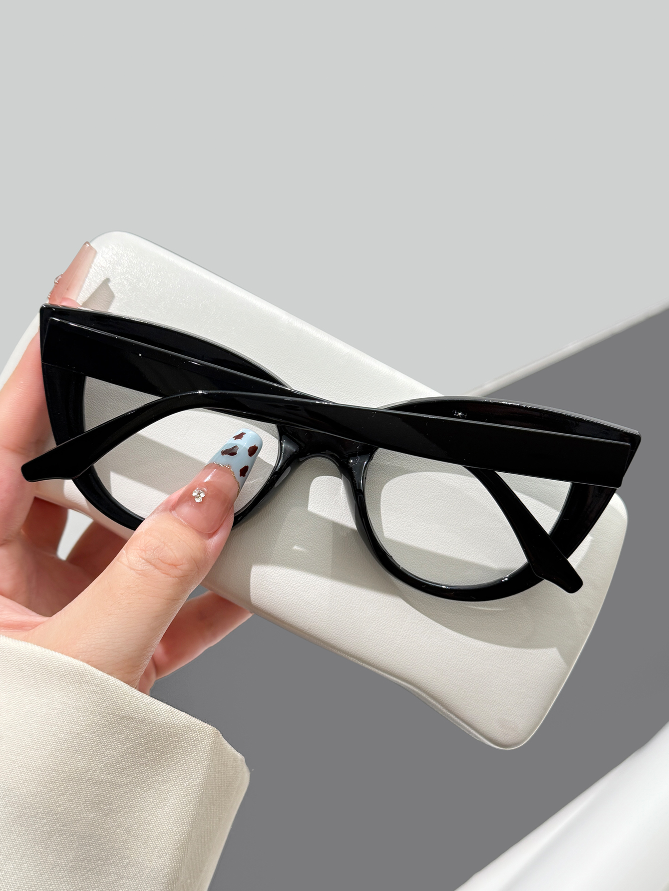 1pc retro black thick frame ca - Street Fashion Hot incelemesi ve fiyatı