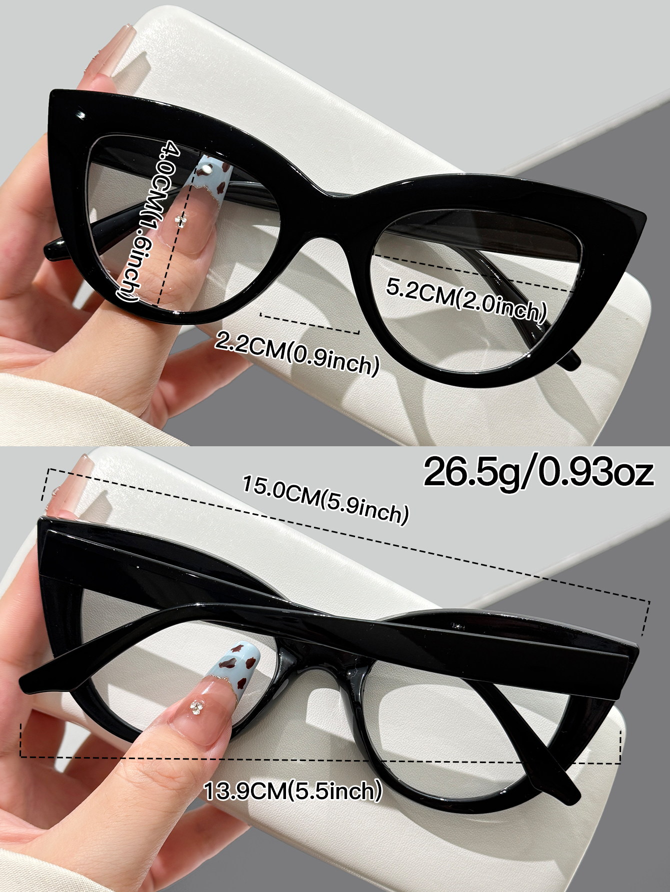 1pc retro black thick frame ca - Street Fashion Hot incelemesi ve fiyatı