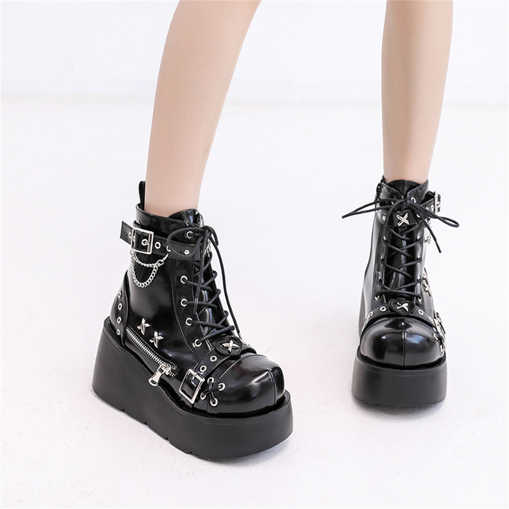Brand New Ladies Goth Platform - Street Fashion Punk incelemesi ve fiyatı