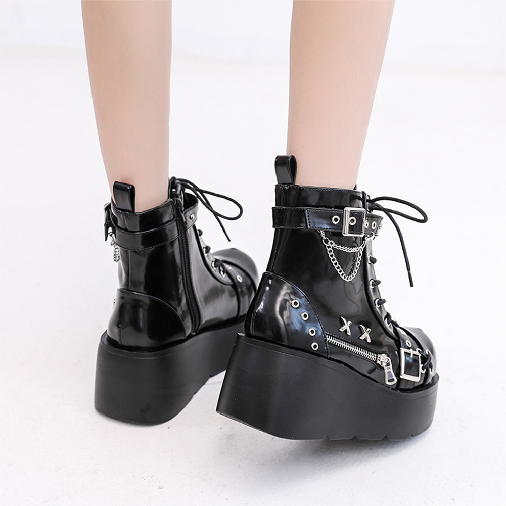 Brand New Ladies Goth Platform - Street Fashion Punk incelemesi ve fiyatı